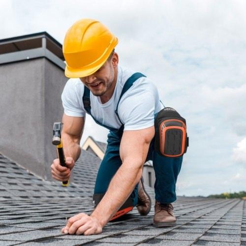 Knee Pads for Work Extended Heavy Duty Construction Knee Pads with 2
