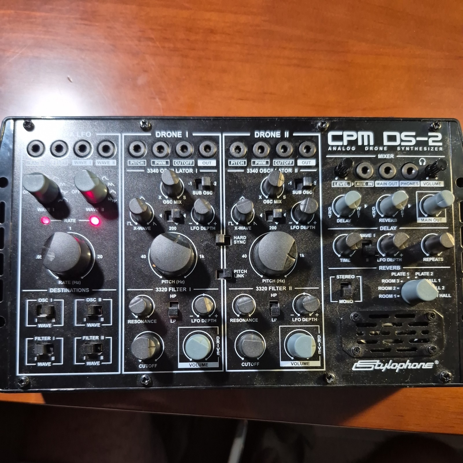 Stylophone CPM DS-2. Analog Drone Synthesizer.