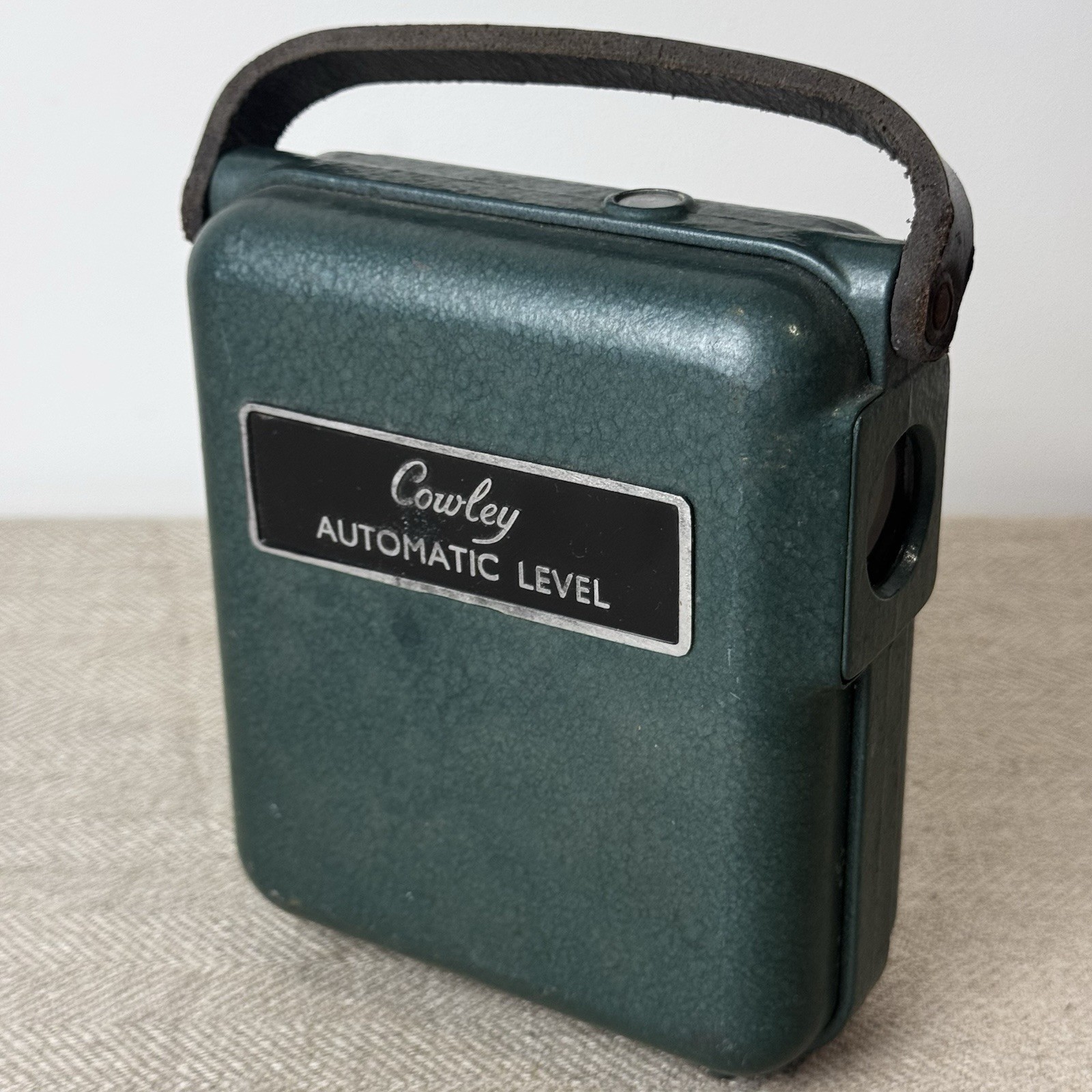 Cowley Automatic Level Vintage Surveying Tool Builder’s Level Retro Green