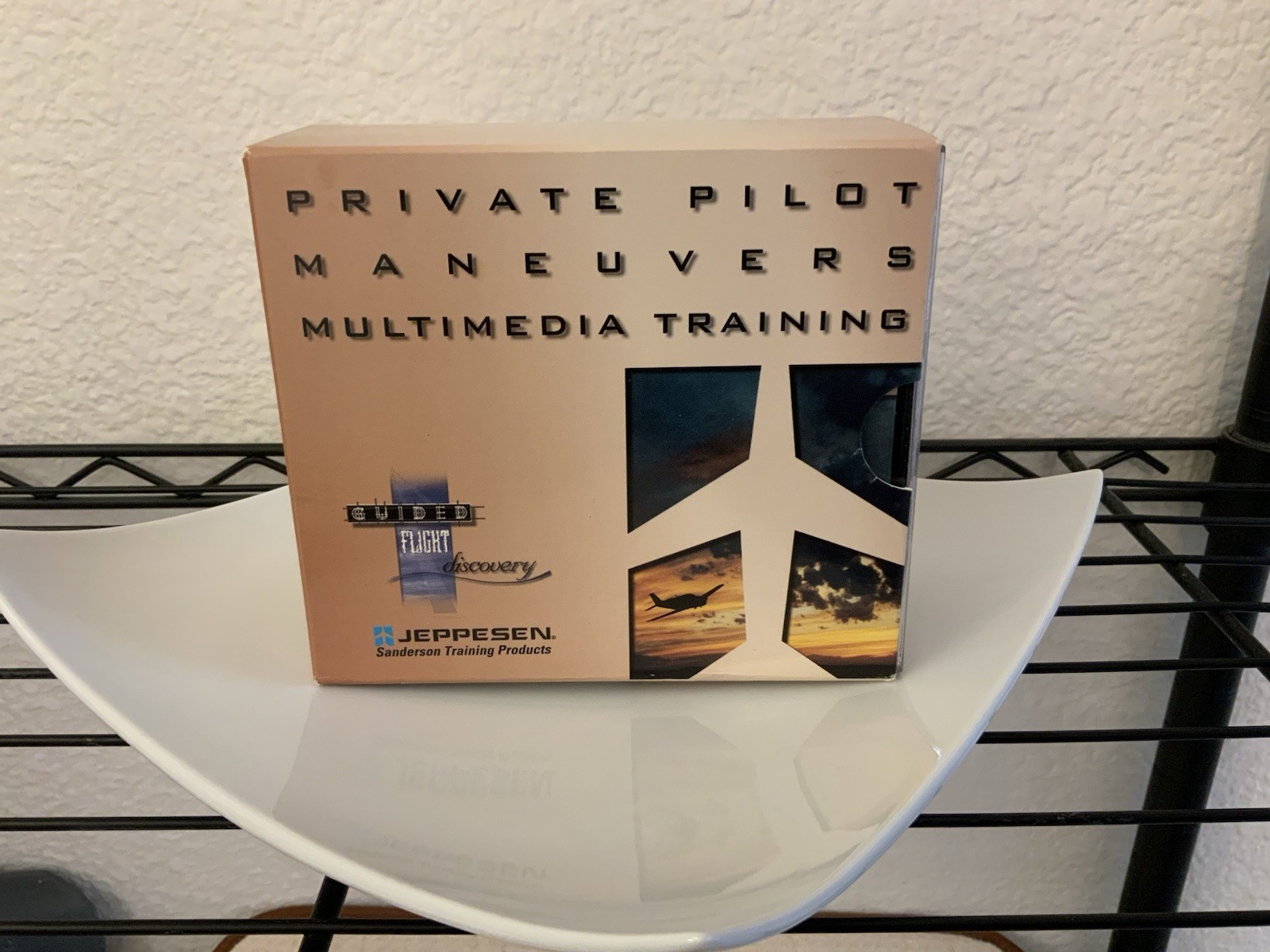 JEPPESEN Private Pilot MANEUVERS 5-CD Set Multimedia Training Software *AVIATION