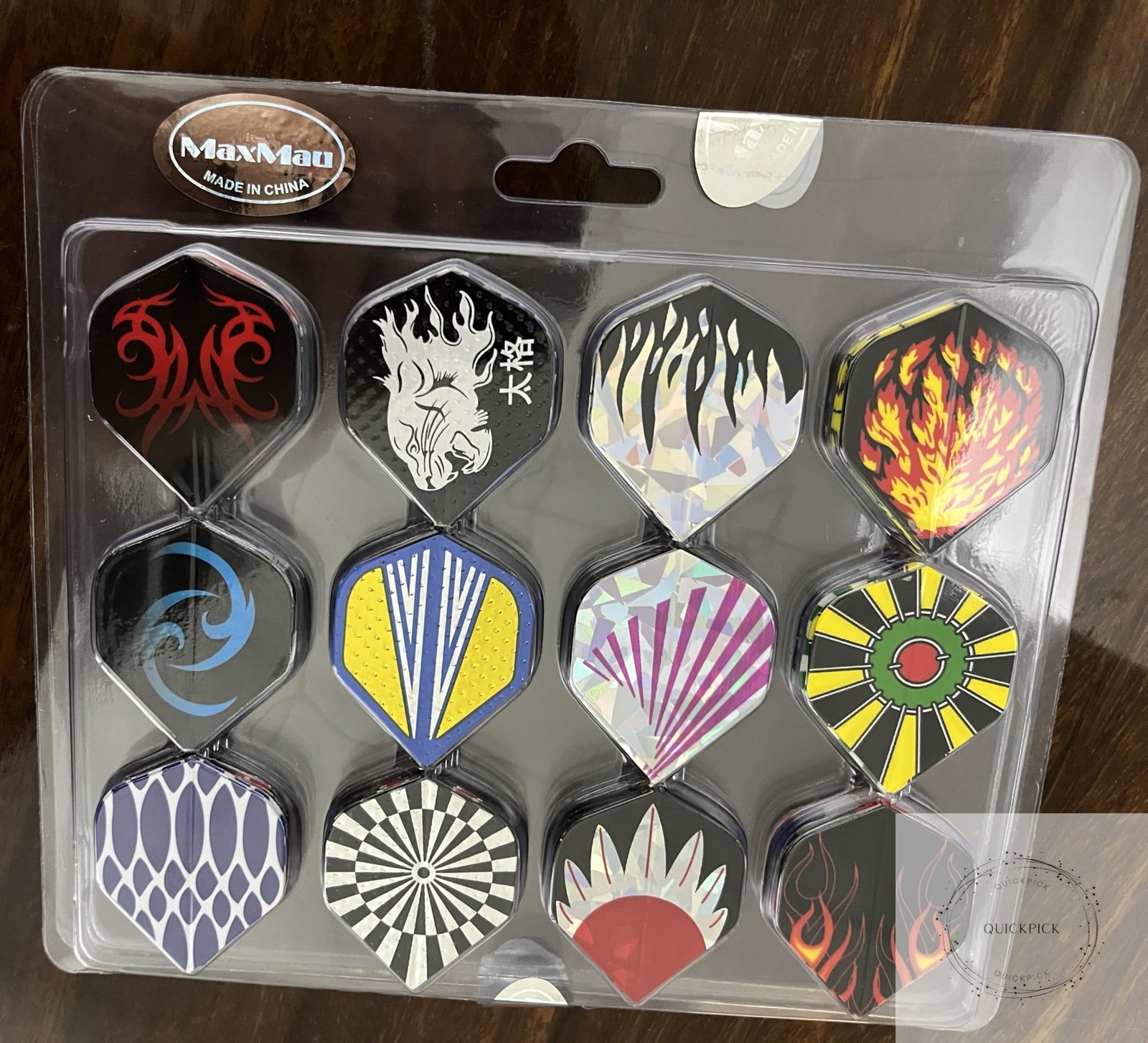 Dart Flights,144 pcs Standard Shape Professional Flight Feather Replacement Tail