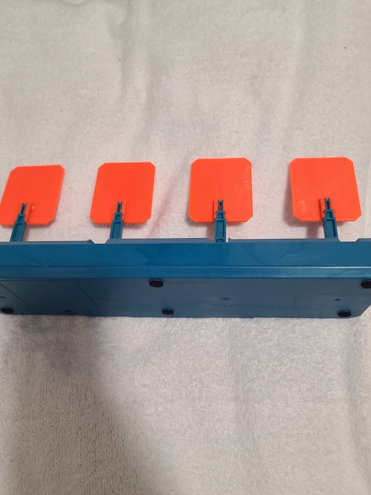 Nerf Digital 4 Taget Blue Toy. Working