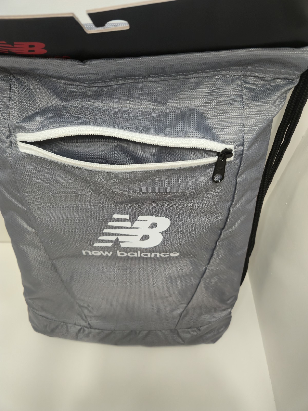 New Balance Drawstring Backpack With Front Pocket