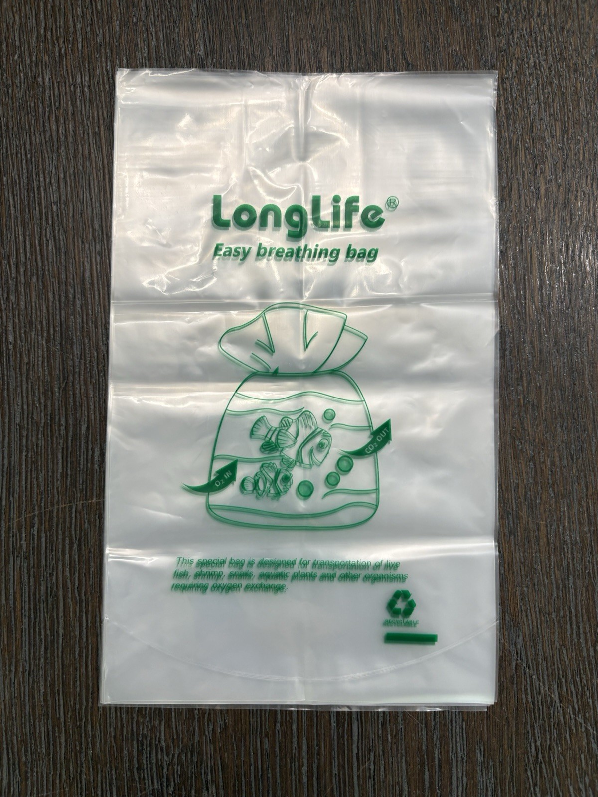 10ps LongLife Aquarium Breathing Bags ~Kordon breather Sub Curve End 6"x10”