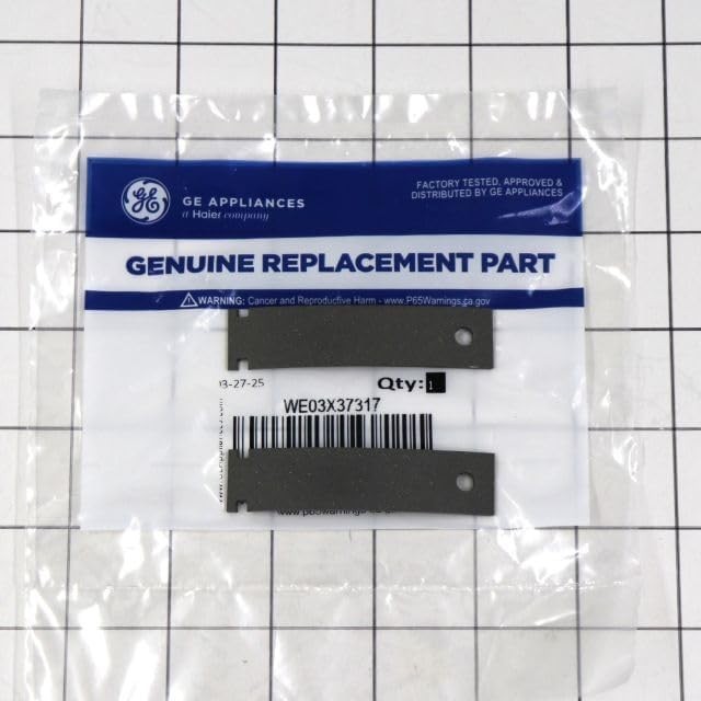 New Genuine OEM GE Dryer Drum Front Bearing Glide WE03X37317