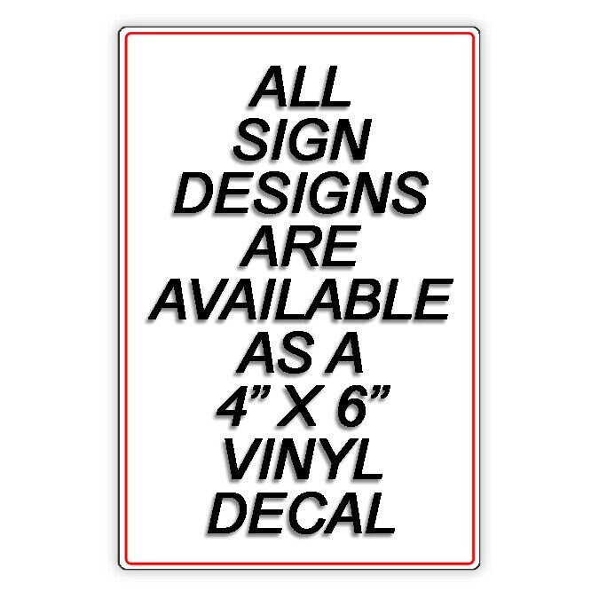 Please deliver all packages to garage sign or decal 6 sizes fedex si253