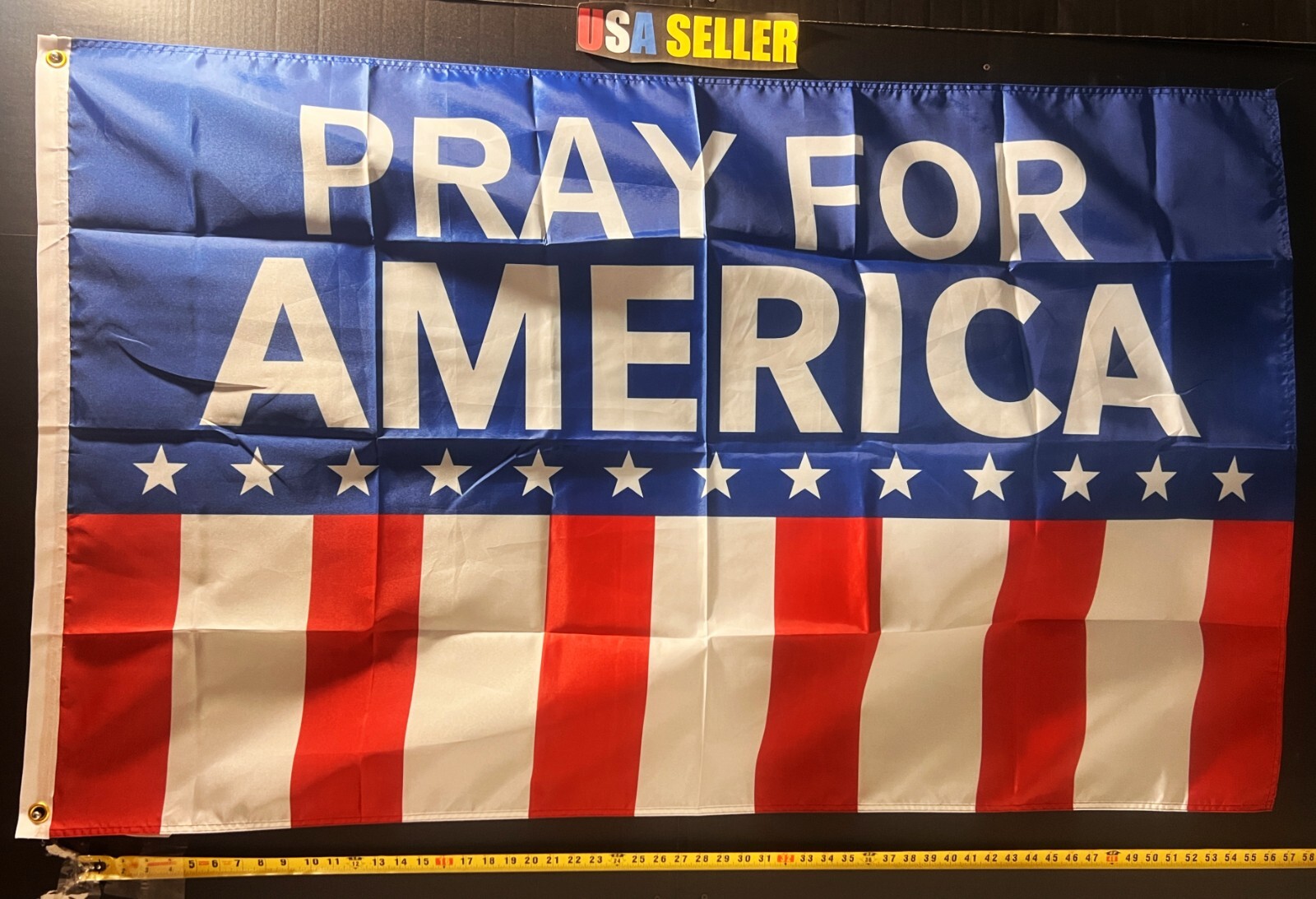 Trump Vance Flag FREE USA SHIP 23 President Save America Republican USA Sign 3x5