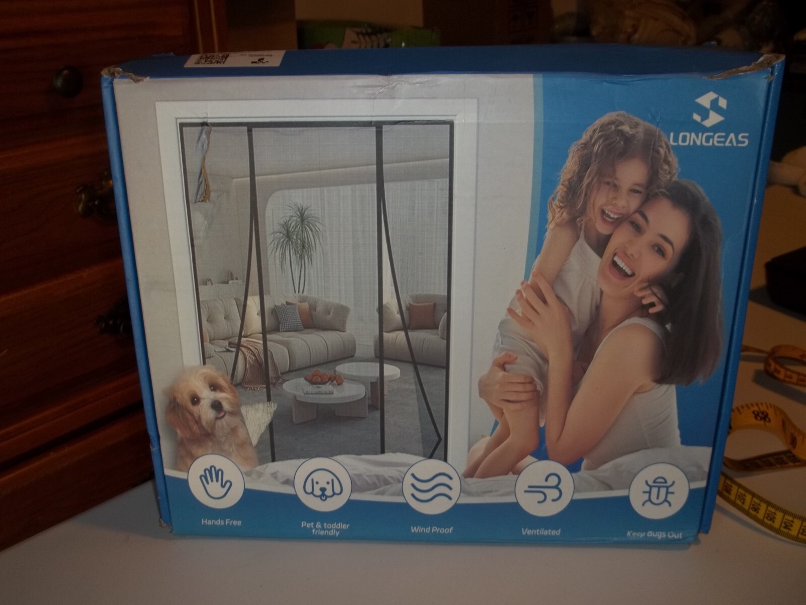 Longeas upgraded Magnetic Screen Door