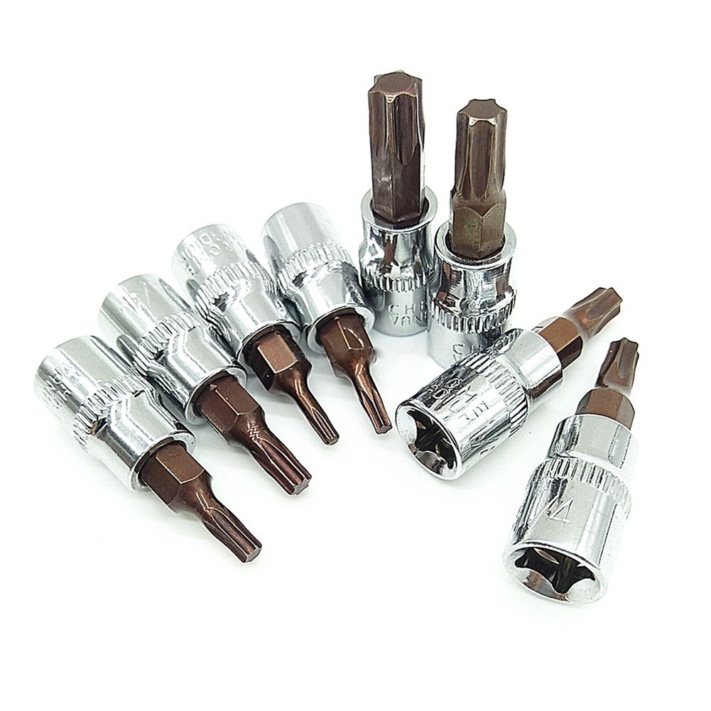 1pcTorx Bit Socket Fit For Factory, Repair Shop, Home Furnishing And Repair Work