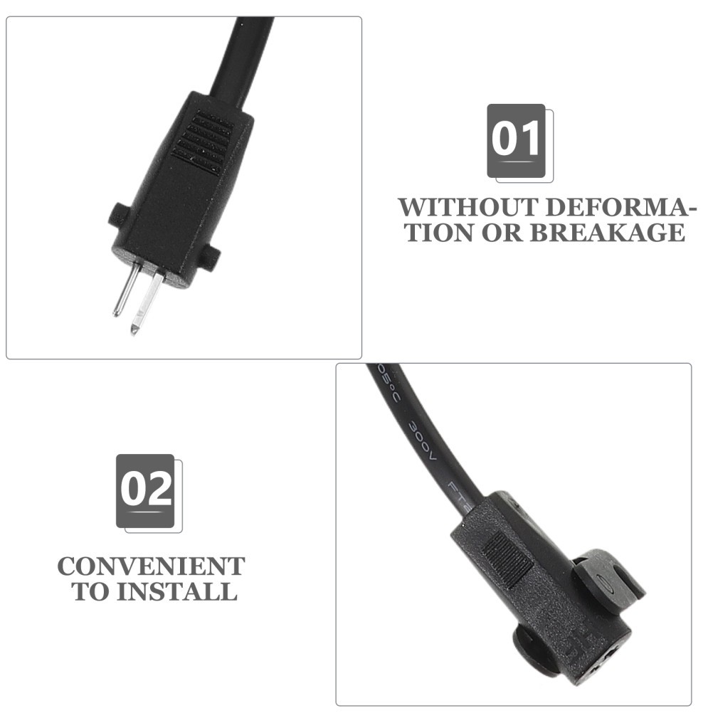 Replacement Power Extension Cord For Recliner Chair Controller Cable Black