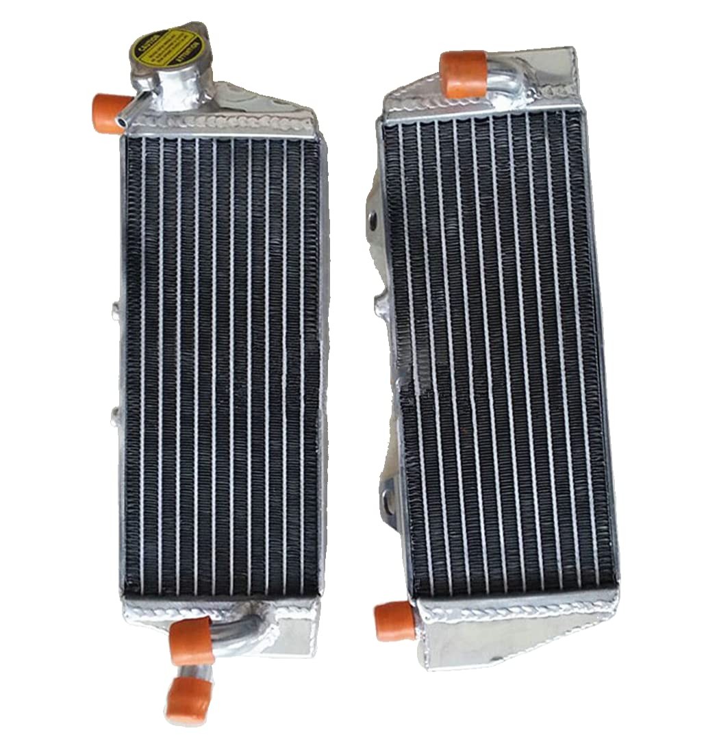 L+R Aluminum Radiator Compatible With 2016-2019 KTM 125 150 200 250 350