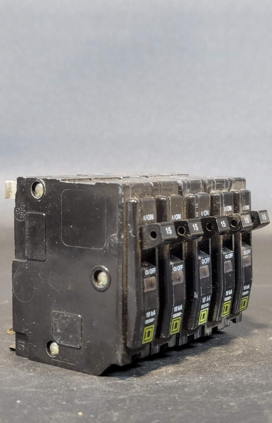 SQUARE D QO 1 Pole Circuit Breaker 15 Amp (Lot of 5)