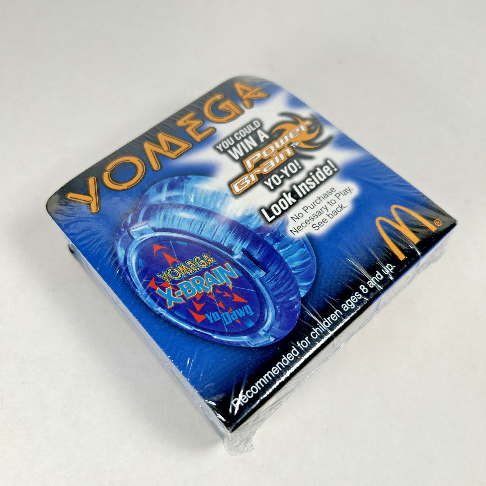 Yomega X-Brain Yo Dawg #2 Blue Yo-Yo 2000 McDonalds *Sealed New In Box*