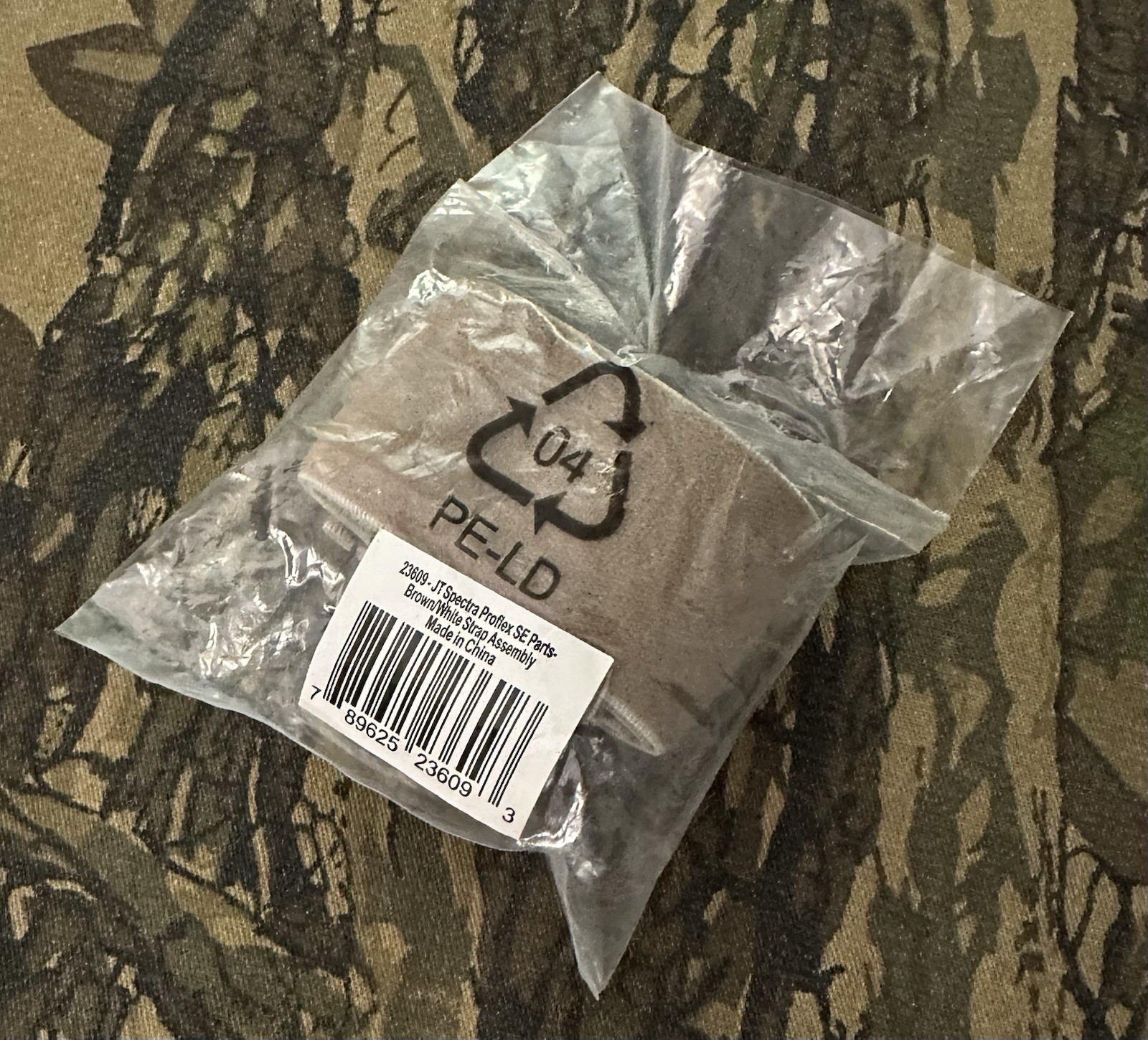 JT ProFlex Authentic Woven Goggle Strap Special Edition SE : Brown/White