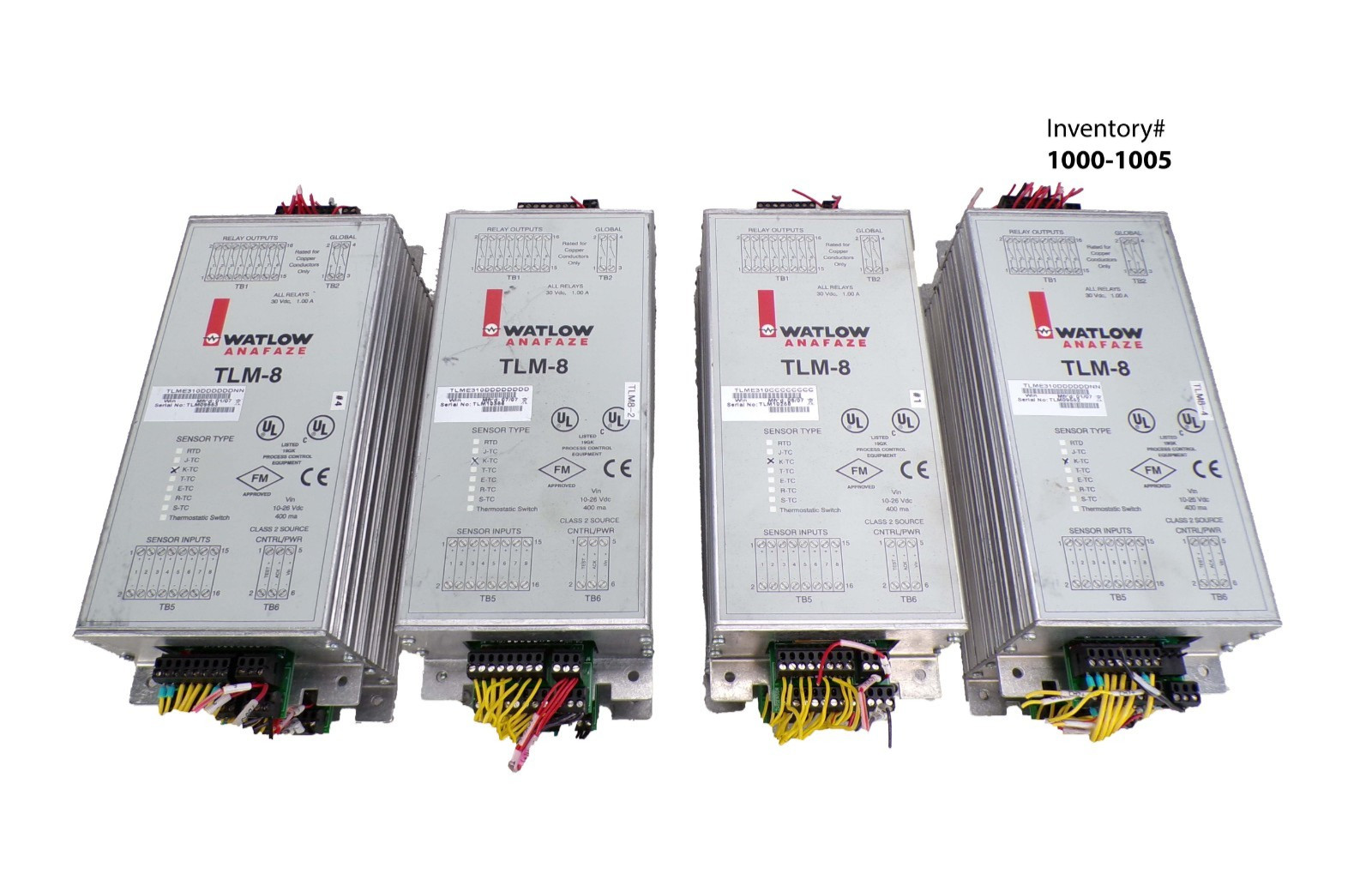 WATLOW ANAFAZE TLM-8, lot of 8 *used working