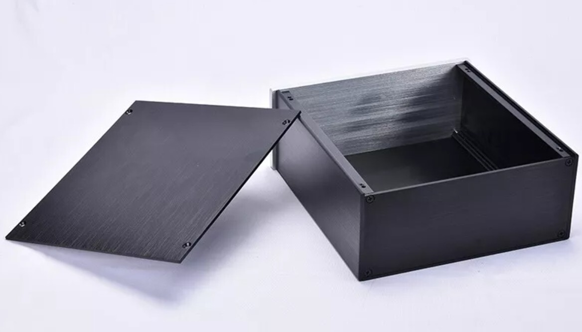 Power Amplifier Chassis DIY Full Aluminum Case DAC AMP Shell Size 228*90*220MM