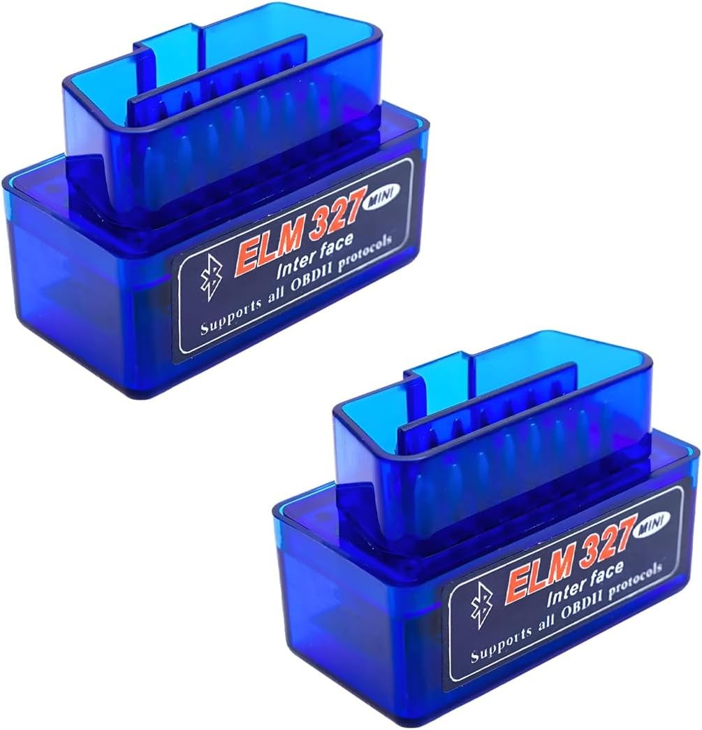 2 PCS ELM327 OBDII Car Auto Diagnostic Scanner, Professional Wireless Bluetooth