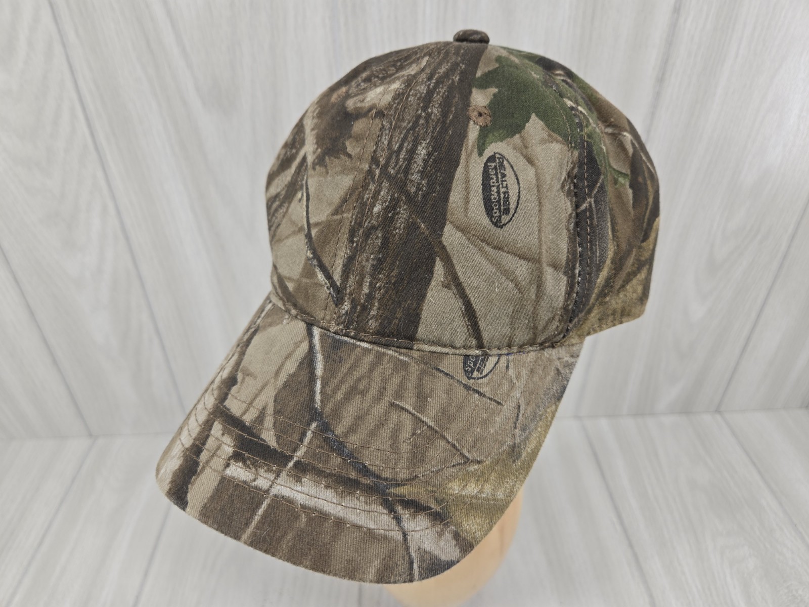 RealTree Hardwoods Blank Camo Hunting Hat Cap