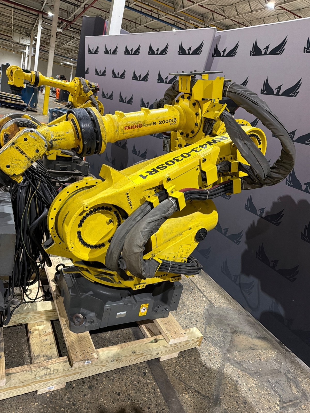 FANUC R-2000iB/210F Complete w/ R-30iB Controls USED