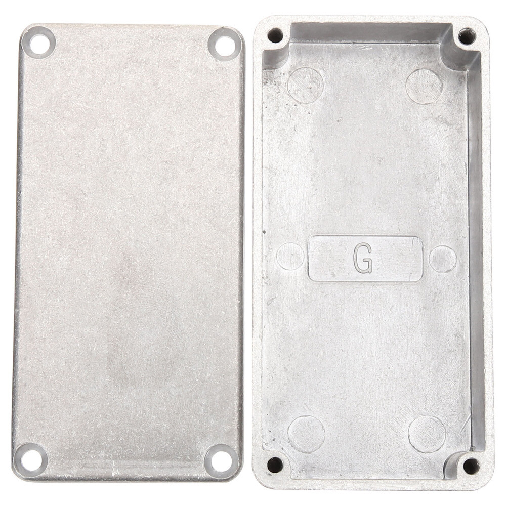 Replacement Aluminum Box Case Instrument Effector Enclosure Pedal Board