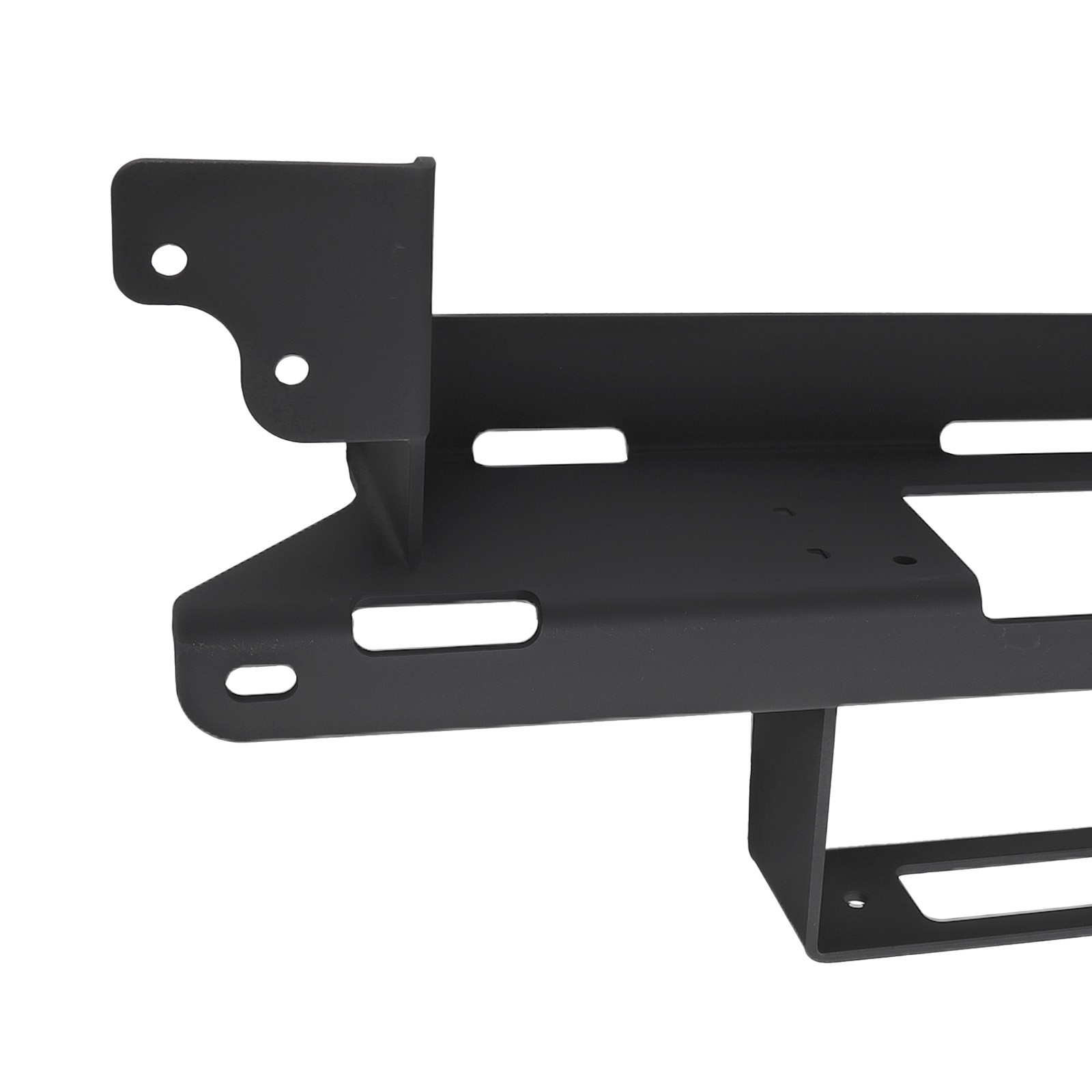 Black Winch Mounting Plate for GMC Sierra 1500 Silverado 1999-2007