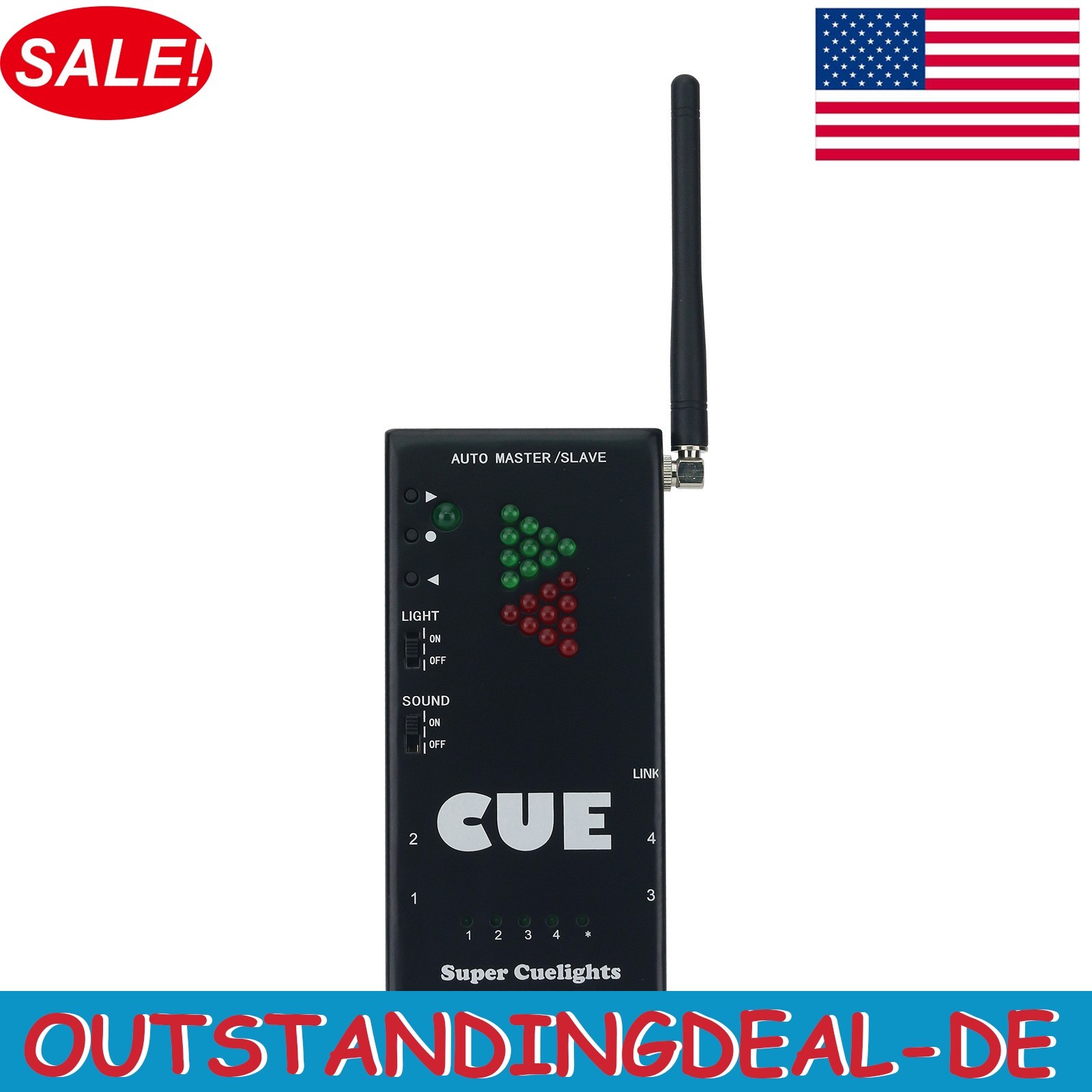 Super Cuelight Presenter 1 RX and 2 Transmitters for PowerPoint Presentation US&