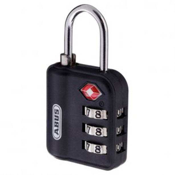 ABUS TSA APPROVED TRAVEL Combination Padlocks - 30mm Resettable x 4 Pack