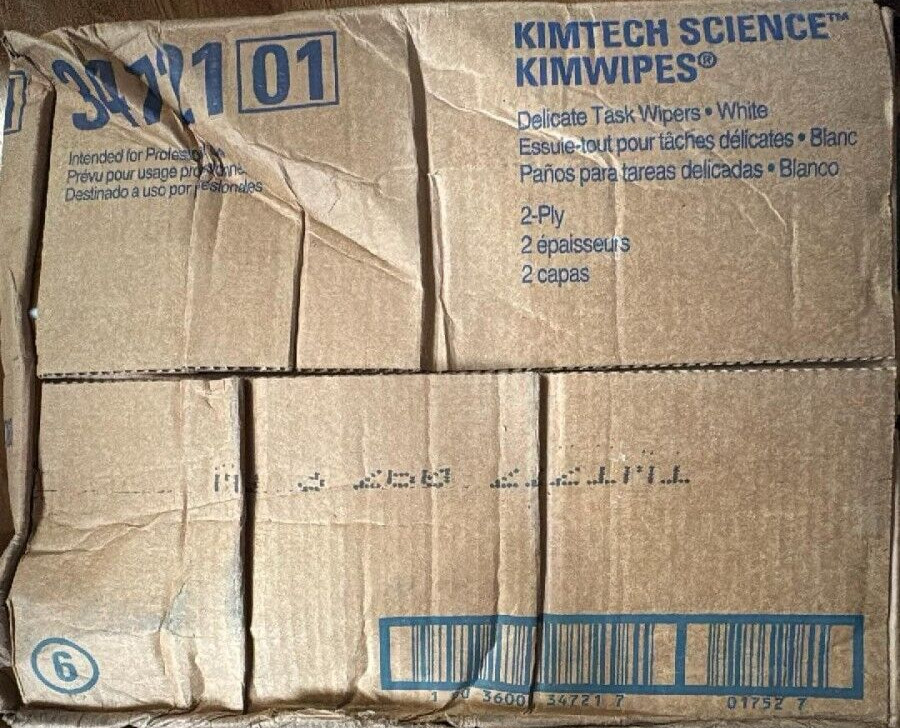Kimtech Science Brand Delicate Task Wipers #34721 ~ 15PK ~ FAST SHIPPING ~ READ
