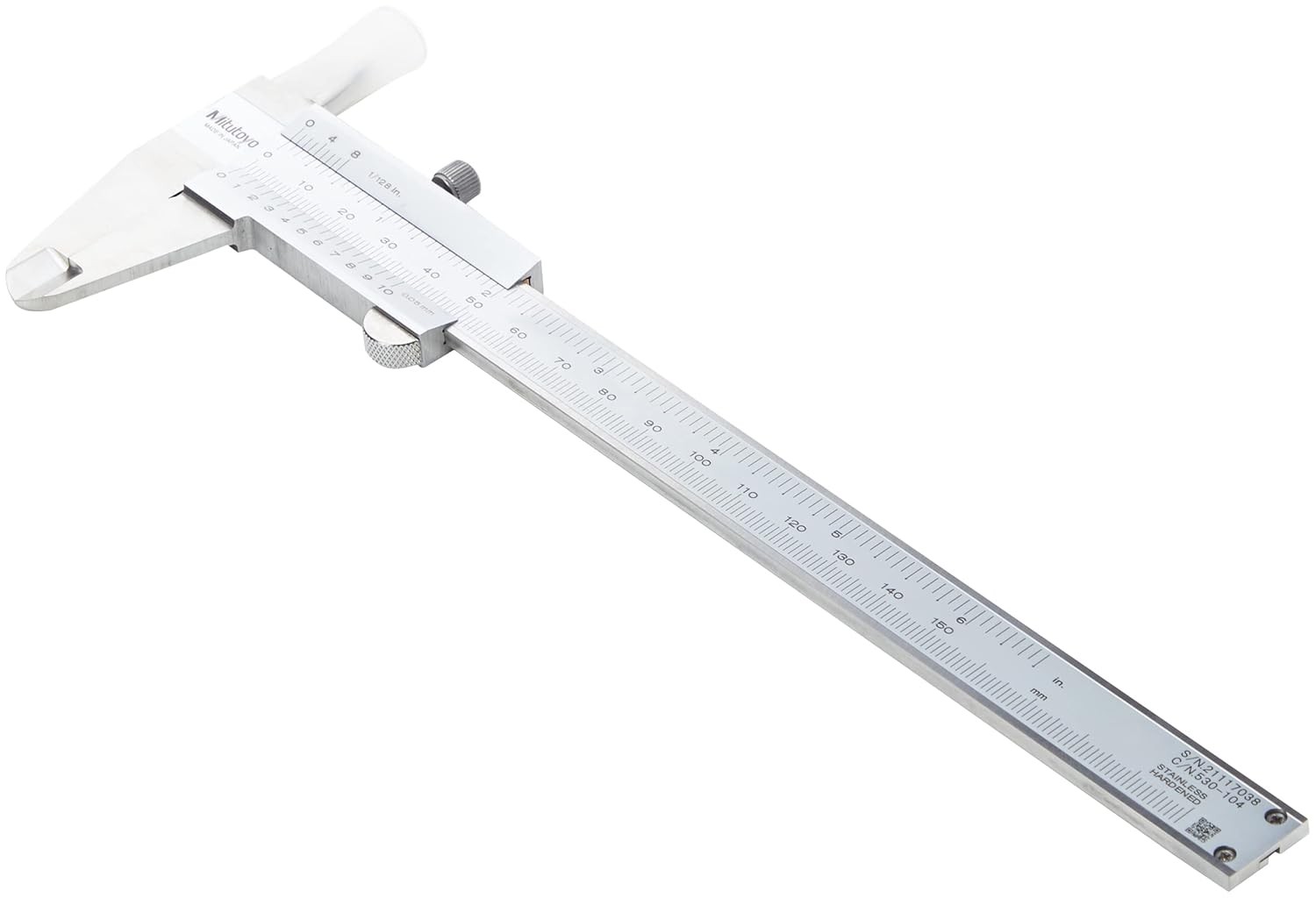 530 Series 150mm Vernier Caliper Stainless Steel Metric Inch Measure...