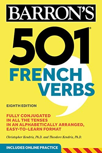 501 French Verbs (Barron's 501 Verbs) (French Edition) By Christ