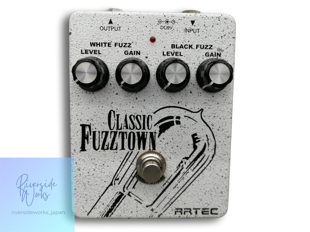 ARTEC Classic Fuzz Effect Pedal CLLASSIC FUZZTOWN
