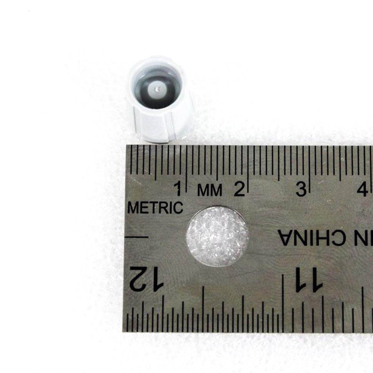 PixelGear 9mm Gray Matte Push-On Knob with D-Shaft