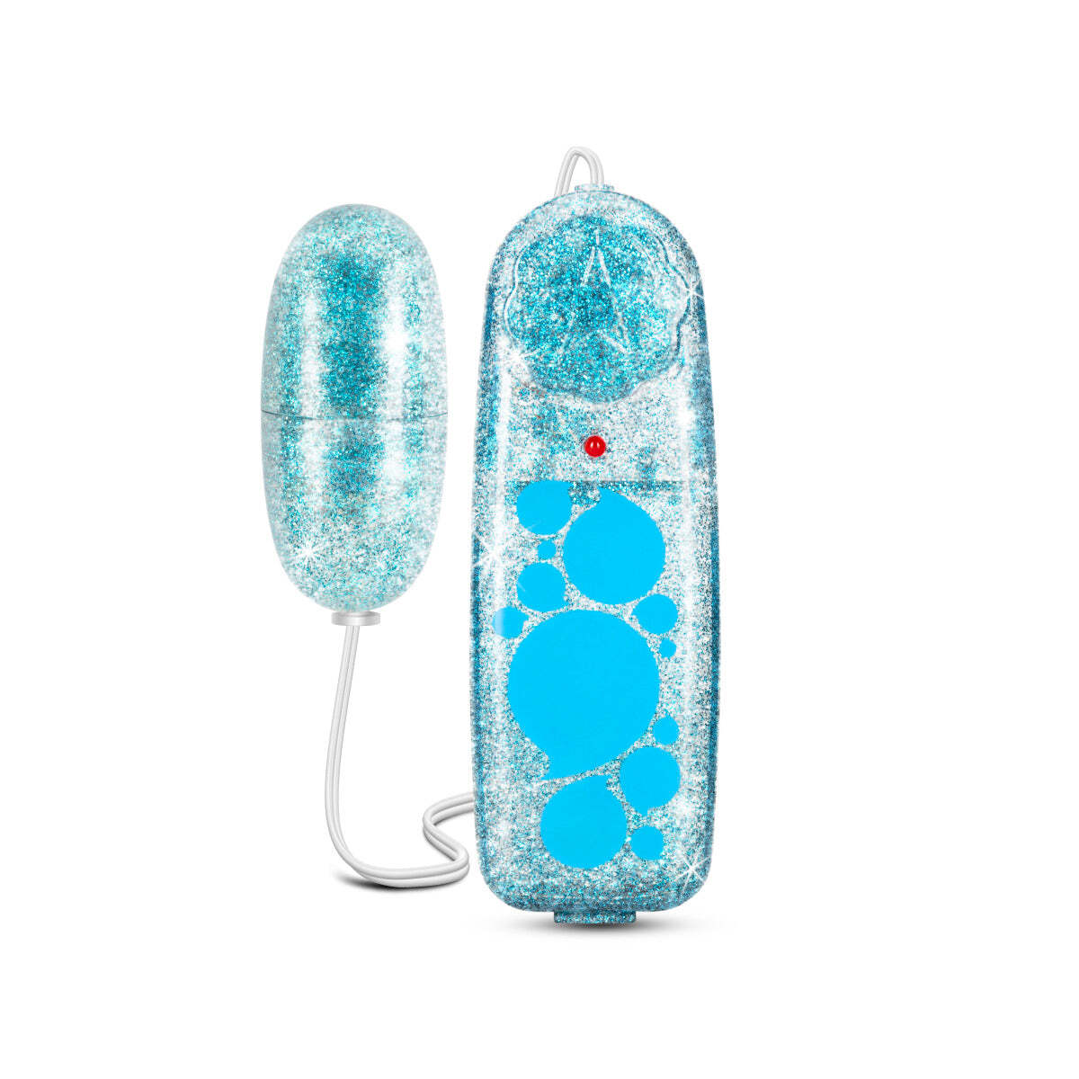 Eden Glitter Power Bullet Multi Speed Waterproof Vibrator for Vaginal, Clitoral
