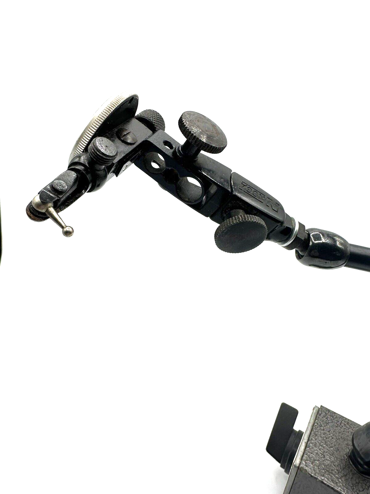 Noga Magnetic Base Universal Swivel Clamp Heavy Duty 12" Reach w/GEM Dial USA