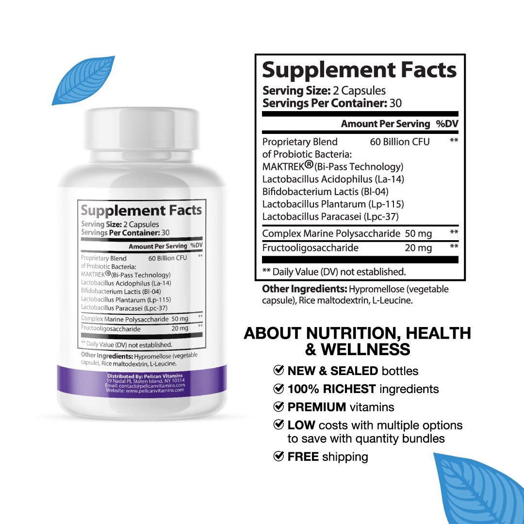 Dentavim- Oral Support- 5 Bottles- 300 Capsules