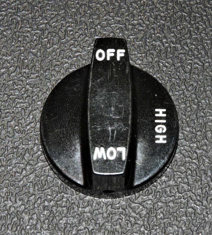 Southbend 1073495 OEM Knob, Valve, Off/High/Low