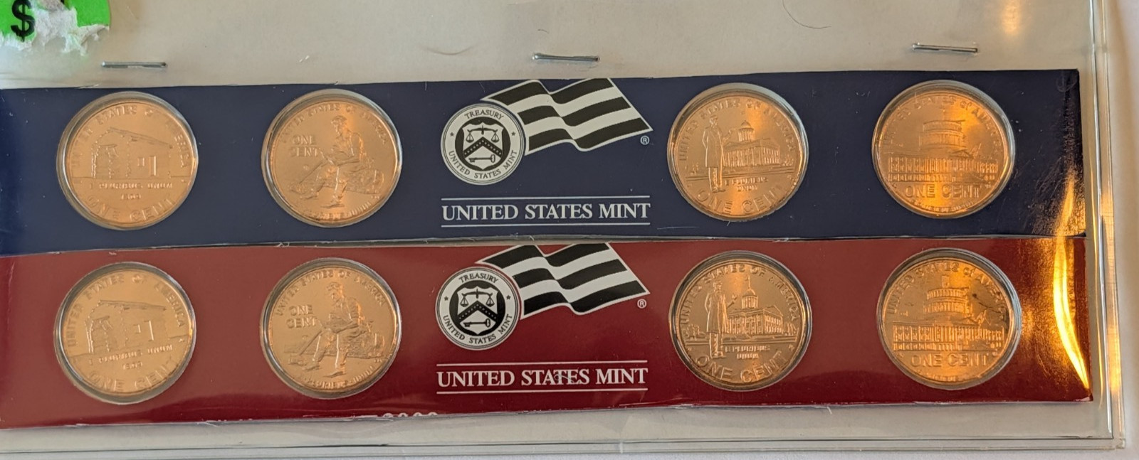 2009 S Lincoln Cent Series US Mint Bicentennial Uncirculated set