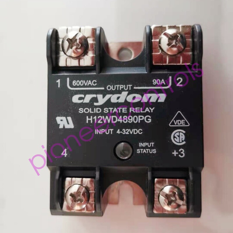 1PC Brand New Crydom Solid State Relays H12WD4890PG 4-32VDC 90A Load 600VDC