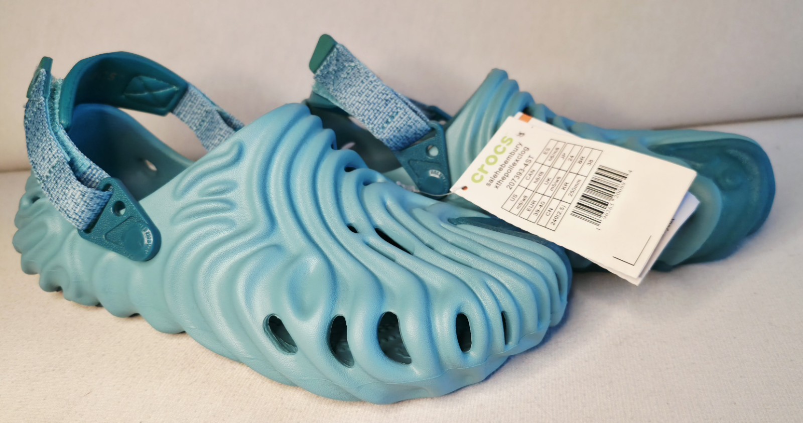 CROCS Salehe Bembury x Crocs The Pollex Clog Blue Tide - Men 6 / Women 8 - NEW