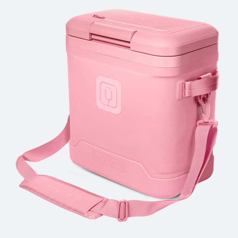 New w tags BrüMate MagPack 18-Can Soft Cooler Shoulder Sling Leakproof Primrose