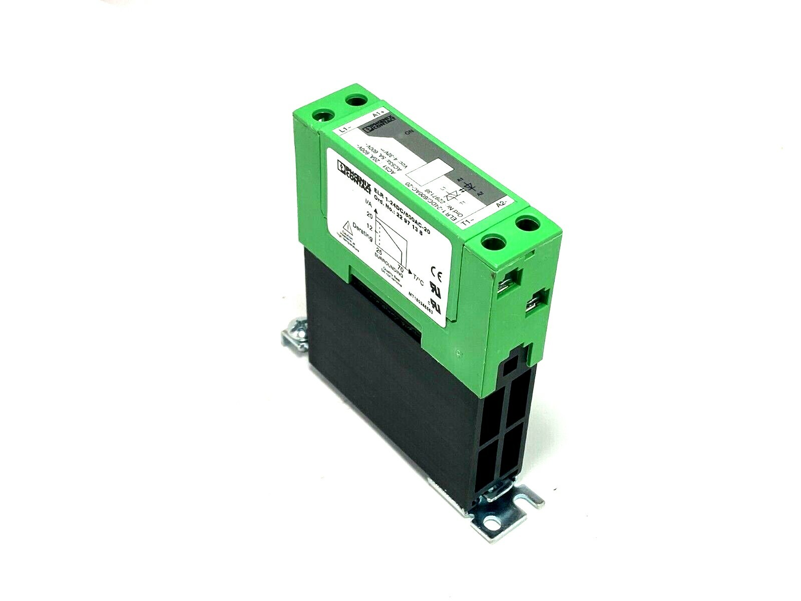 Phoenix Contact ELR-124DC/600AC-20 Solid State Contactor 2297138 24V 20A 1PH