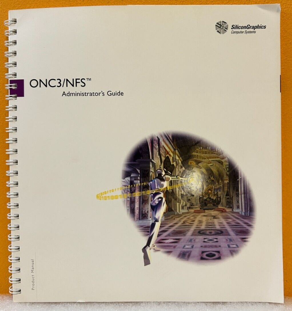 SiliconGraphics 007-0850-090 ONC3/NFS Administrator's Guide Manual.