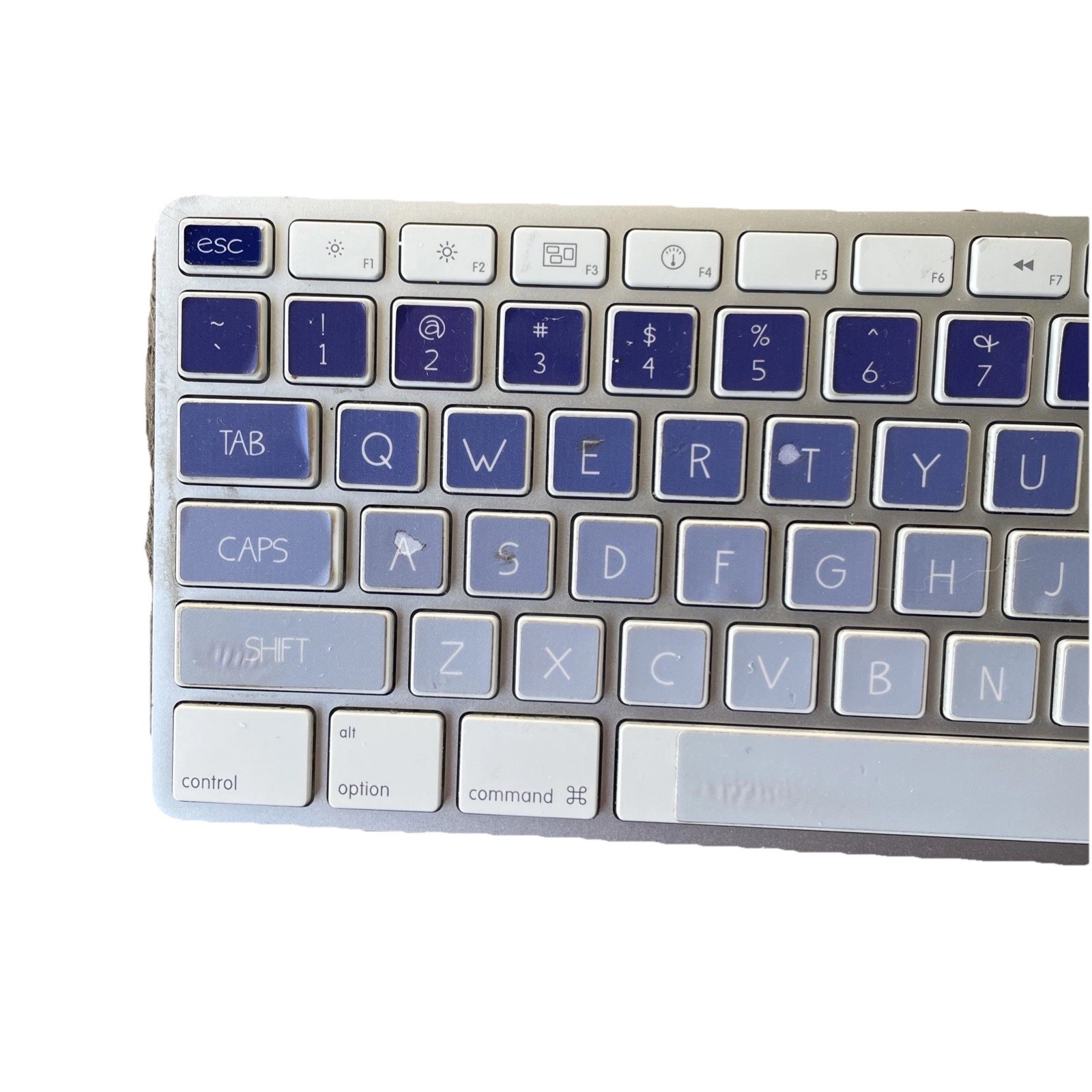 Keyboard Apple Silver,White Model:A1243 USB Wired – Tested
