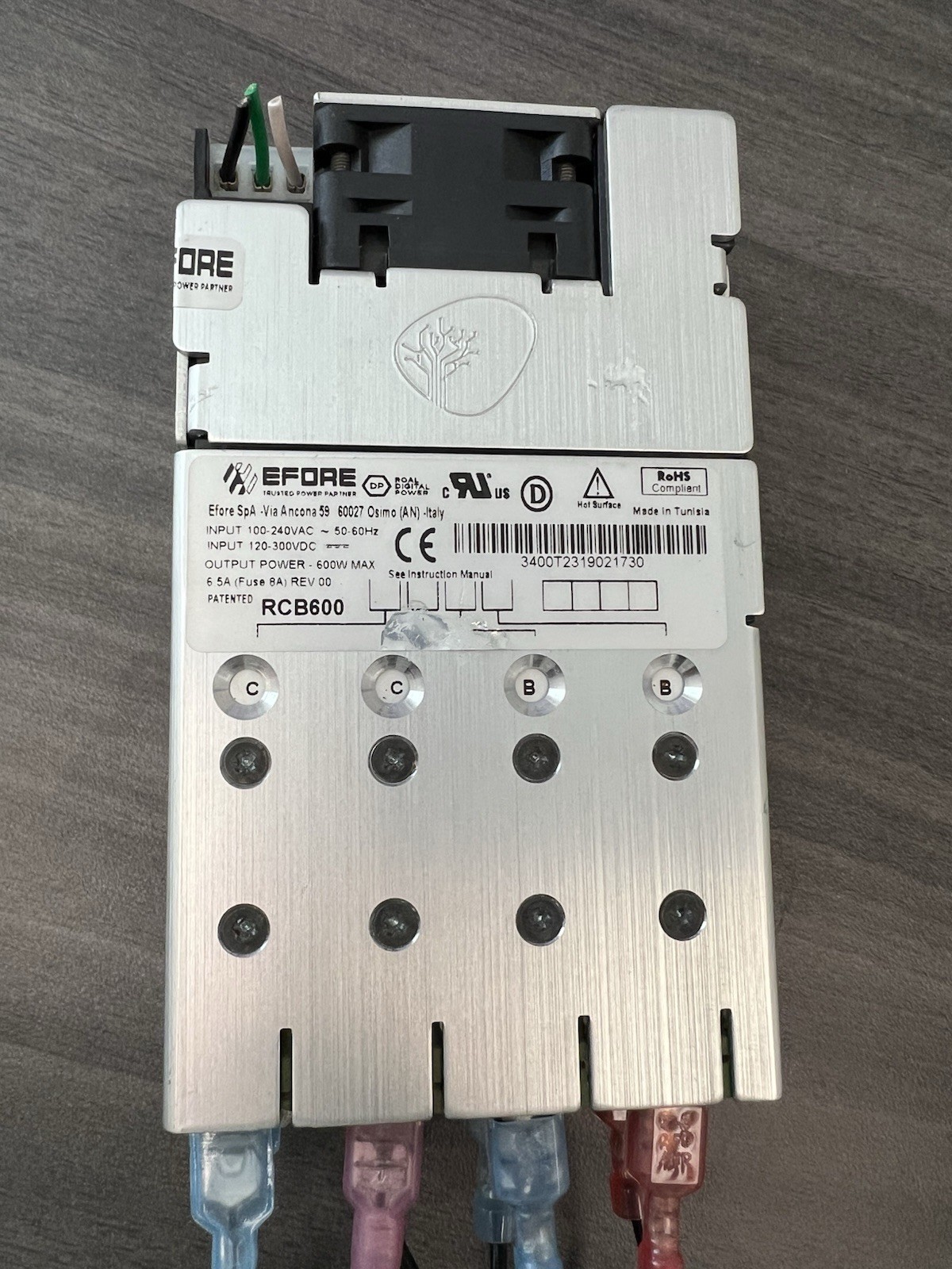 Power Supply EFORE RCB600