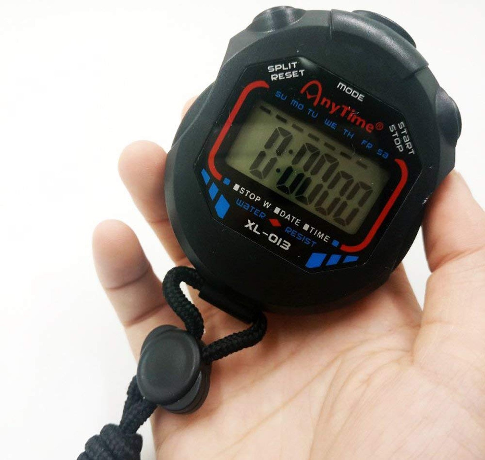 Stopwatch Digital Handheld Multi-Function Professional Handheld Electronic Di...