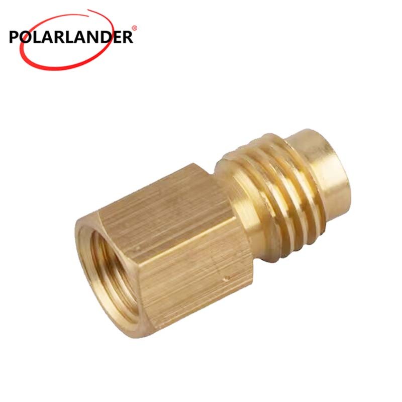 For 1/4'' SAE Female X 1/2'' R12 to R134A Adapter Conversion Quick Connector