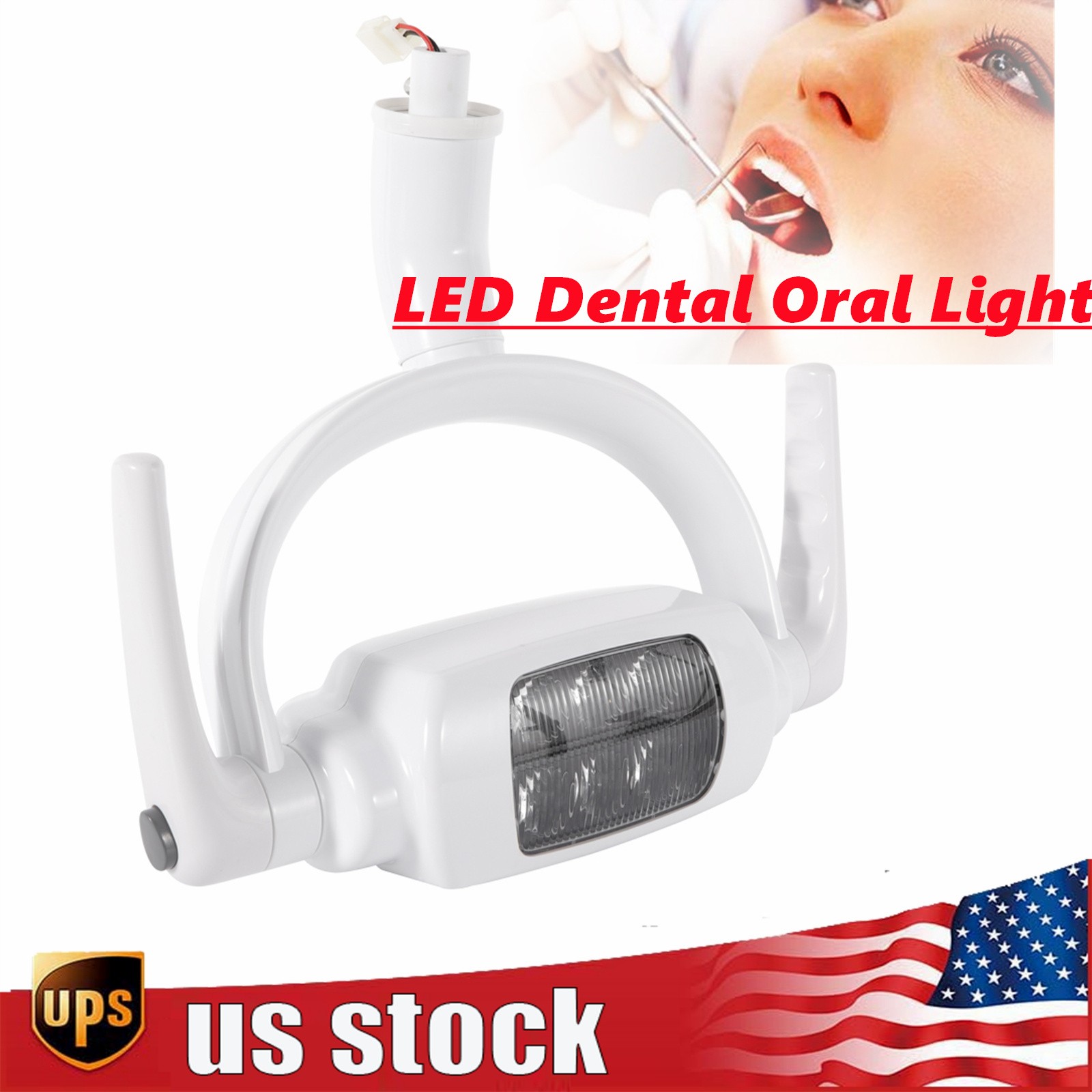 6 LED Dental Oral Light Operating Lamp Induction For Dental Unit Chair Tool NEW