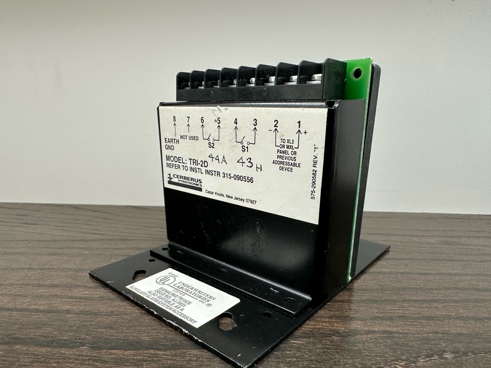 SIEMENS CERBERUS PYROTRONICS TRI-2D FIRE ALARM INTELLIGENT INTERFACE MODULE