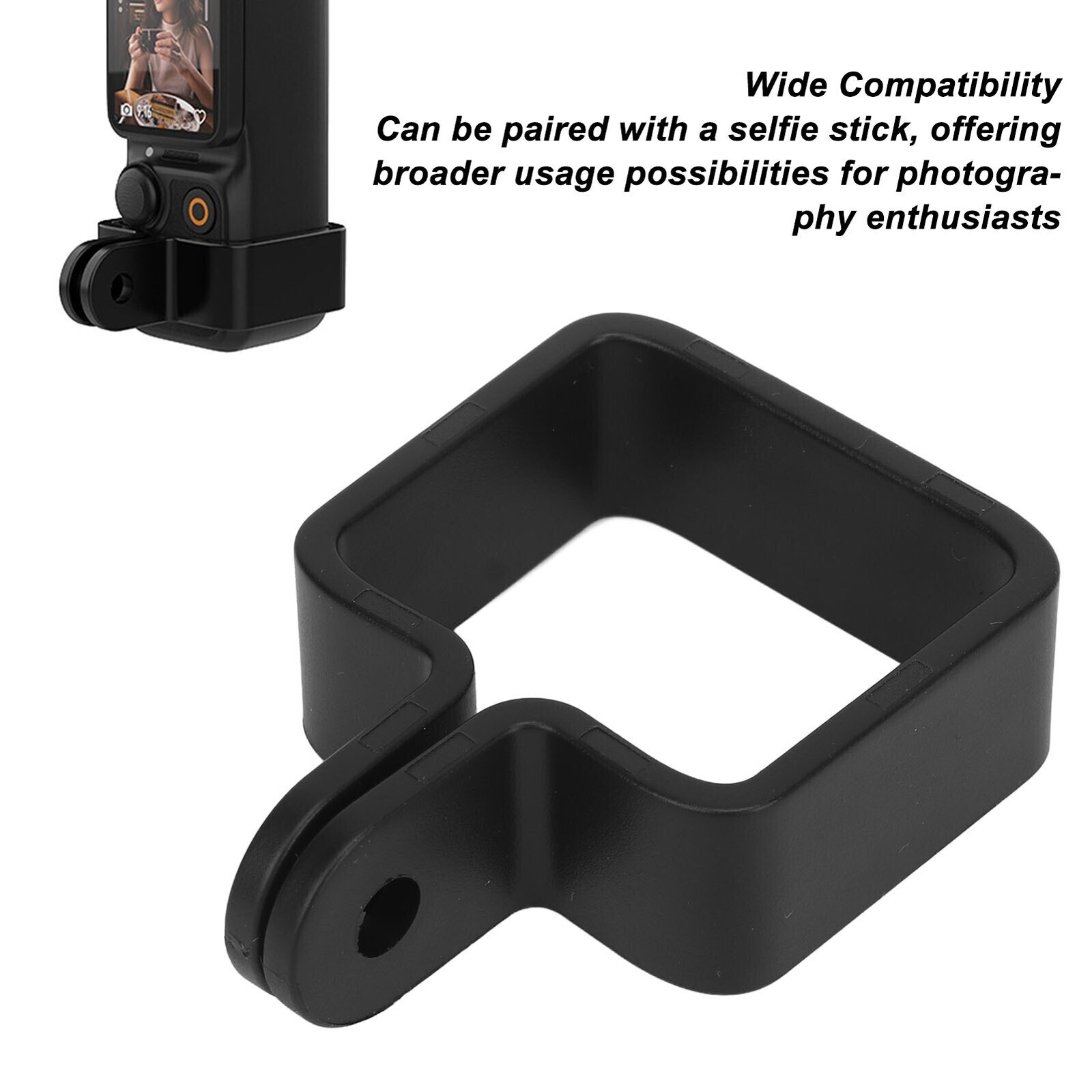 Bottom Adapter for Pocket 3 ABS Action Camera Extension Bracket for Selfie Stick
