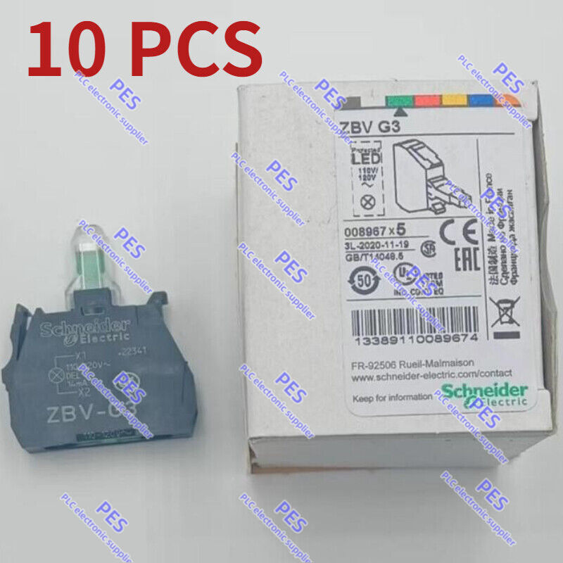 ZBVG3  10 PCS Brand New Schneider LED IN BOX FAST SHIPPING